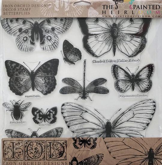 Butterflies 12x12 Decor Stamp™