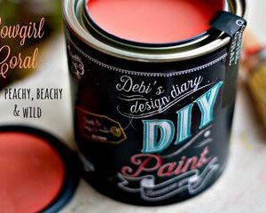 Cowgirl Coral DIY Paint