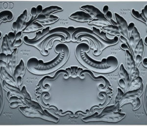 Olive Crest Decor Mould by IOD